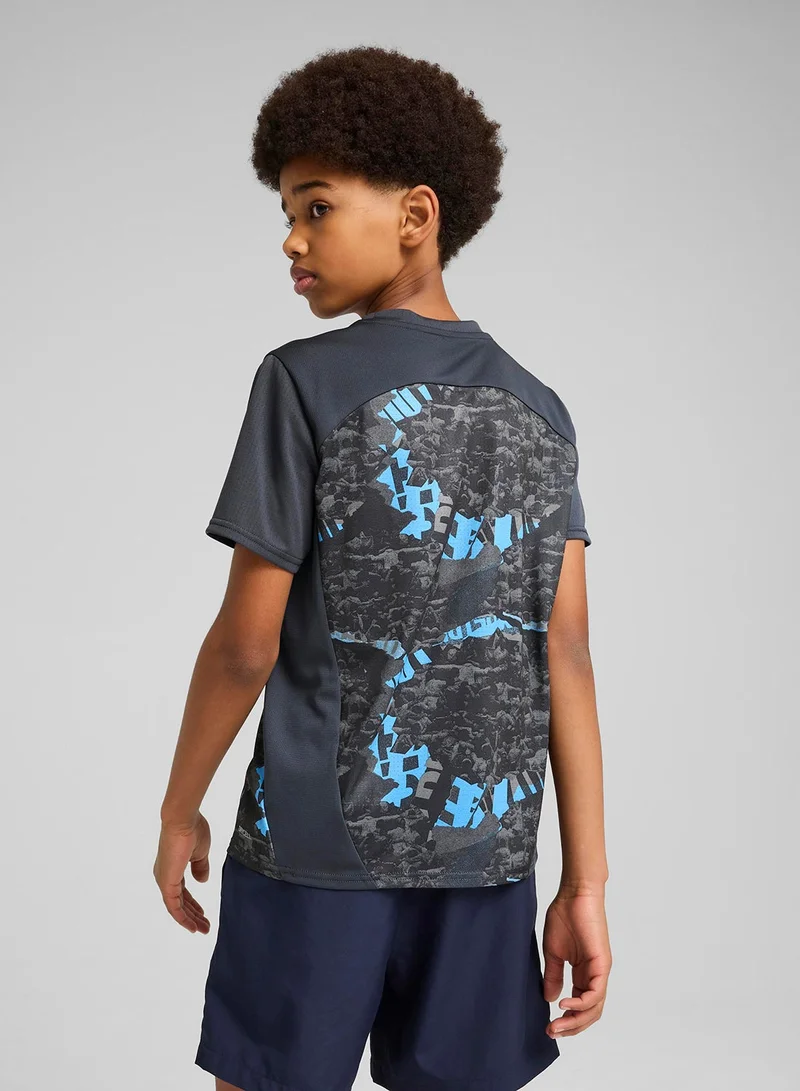 PUMA Youth Mancity Prematch Jersey